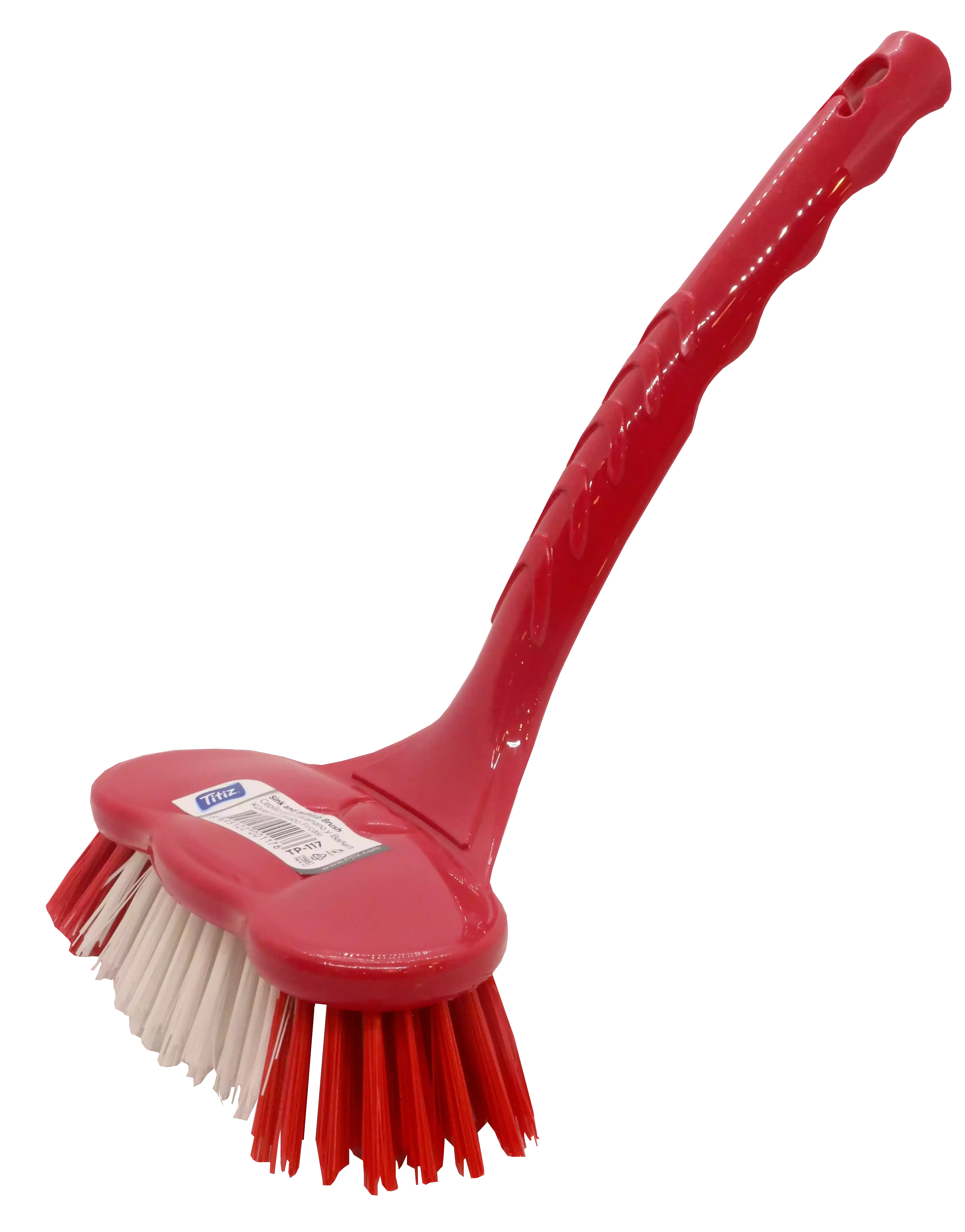 فرشاة تنظيف الحوض من تيتيز، بلاستيك ، متعددة الألوان