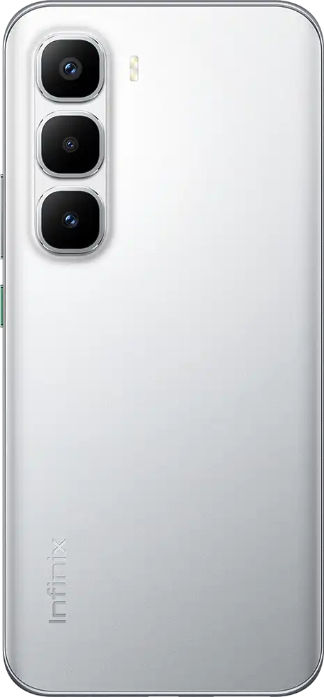 Infinix Hot 60 Pro Plus Dual SIM Mobile, 256GB Internal Memory, 8GB RAM, 4G LTE, Titanium Silver