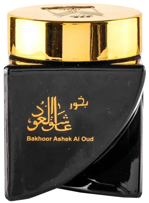 Almas ashek Oud incense chips, with a Cambodian oud and sandalwood scent, 30 grams