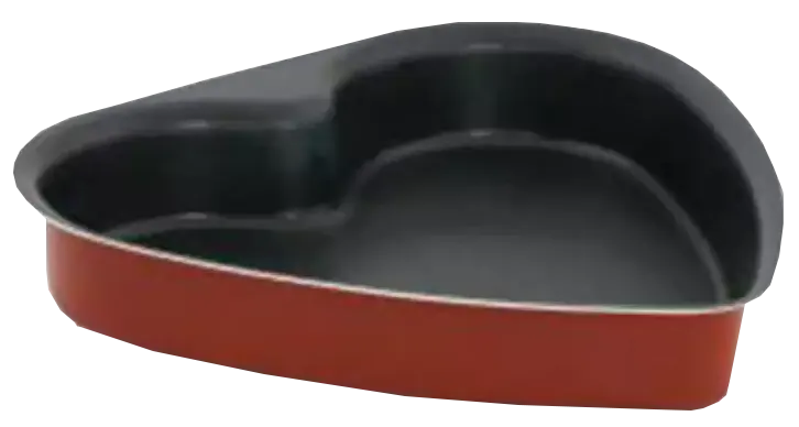 قالب كيك تيفال علي شكل قلب زهران مقاس 28 - أحمر
