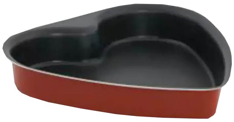 Tefal cake mold in the shape of a Zahran heart, size 24 - red