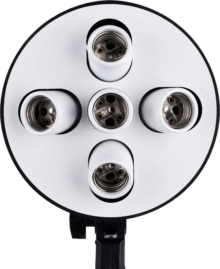 Softbox General, 5 Socket lamp holder, Size 50 x 70 cm, TL-5