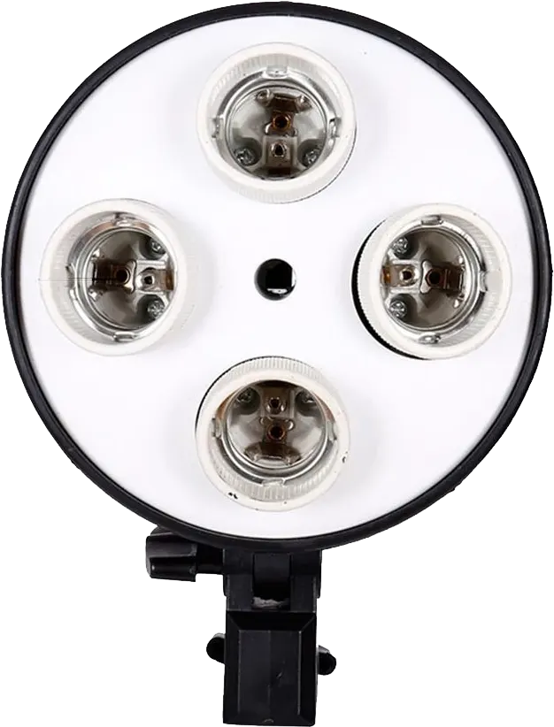 General Softbox Kit, 2Pcs 4 Socket lamp holder, 2 Stands, 2 Softboxes 50 x 70 cm, L-4 KIT