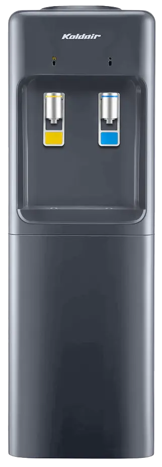 مبرد مياه كولدير ، 2 حنفيه ، ( بارد - فاتر) ، تحميل علوي ، رمادي داكن ،  KWD CB