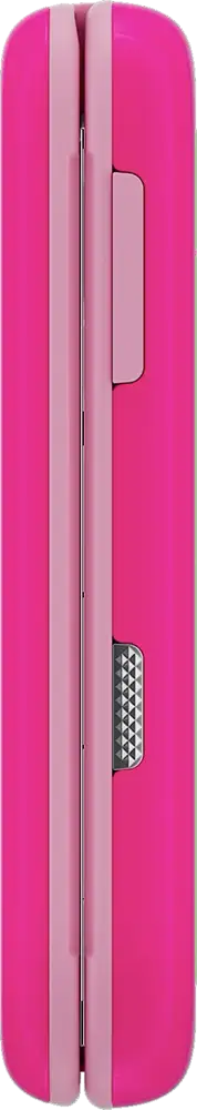 هاتف اتش ام دي باربي ثنائي الشريحة، ذاكرة داخلية 128 ميجابايت، رامات 64 ميجابايت، يدعم شبكة الجيل الرابع LTE، لون بينك