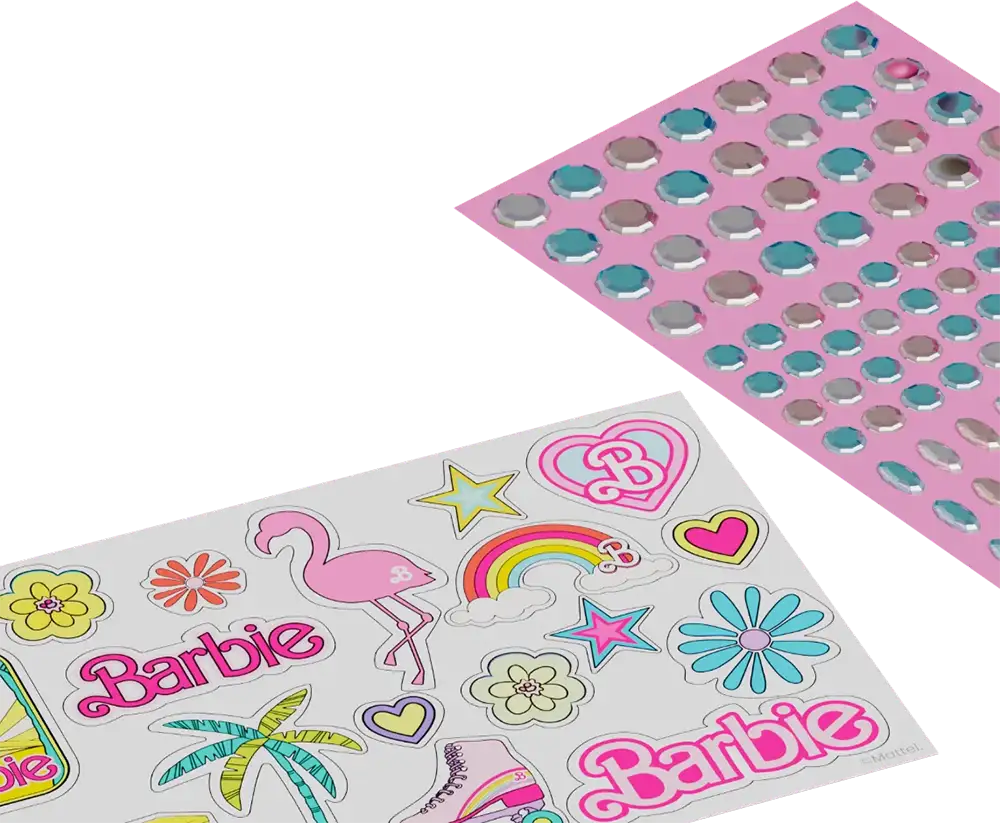 هاتف اتش ام دي باربي ثنائي الشريحة، ذاكرة داخلية 128 ميجابايت، رامات 64 ميجابايت، يدعم شبكة الجيل الرابع LTE، لون بينك