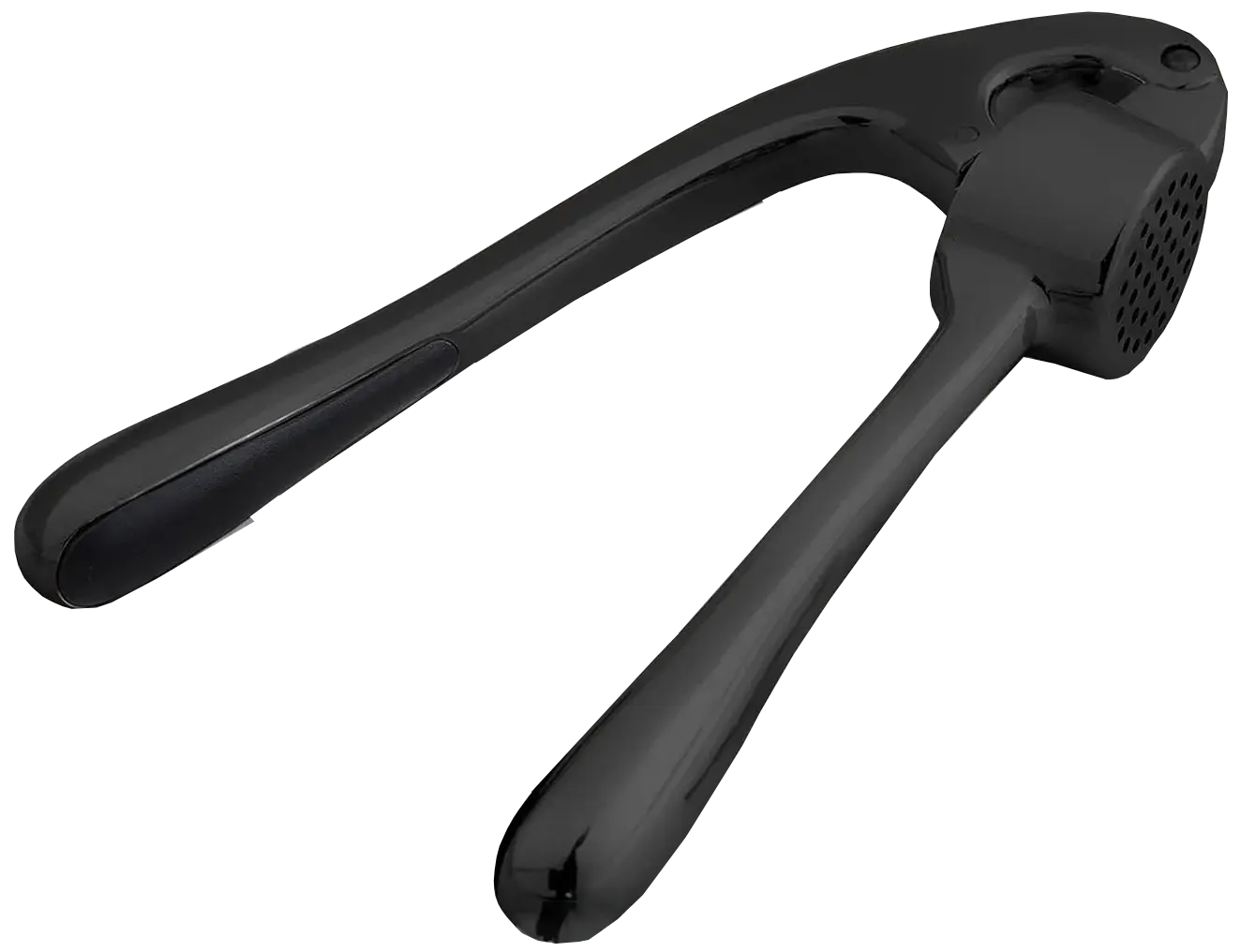 هراسة ثوم معدن يدوية،أسود