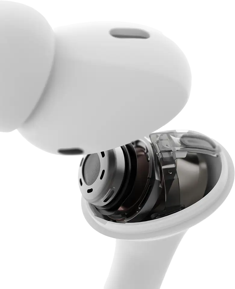 سماعات لاسلكية ويوو ايربودز برو SE، بلوتوث 5.0، تقنية ENC، بطارية 300 مللي أمبير، أبيض، PROSEWT