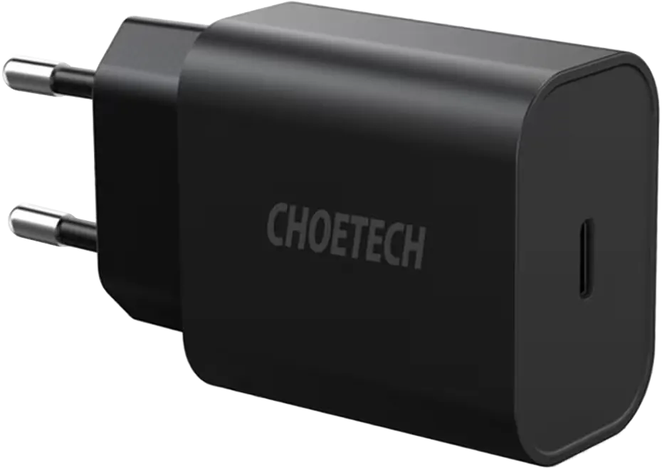 شاحن تشويتيك PD شحن سريع ، 20 وات ، منفذ USB Type-C ، أسود، Q5004-EU-BK