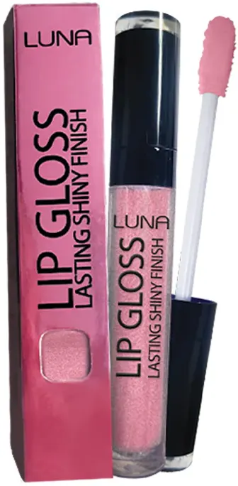 Luna Lip Gloss Lassting Shiny Finish , 46
