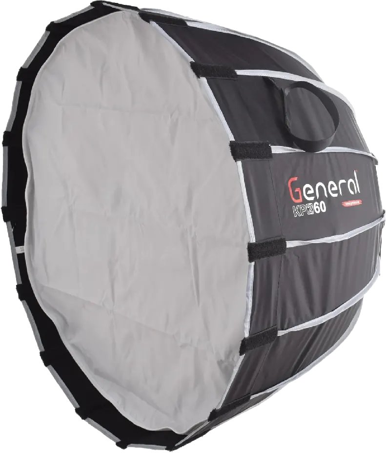 Parabolic General Softbox, 60cm, Comes with Grid to Direct Light, Easy to Open and Set Up, KP2