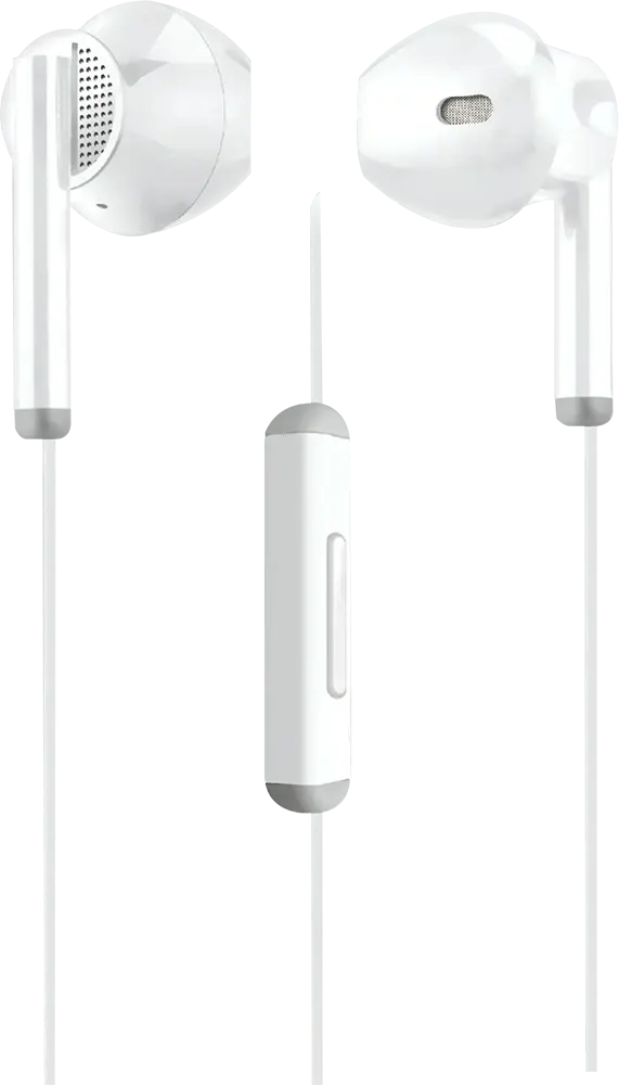 سماعة أذن سلكية من مومو، مقاس 3.5 مم، لون أبيض، MO-022212