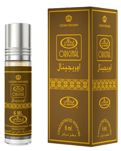 Original By Al Rehab For Men Concentrated Perfume, 6 Ml
