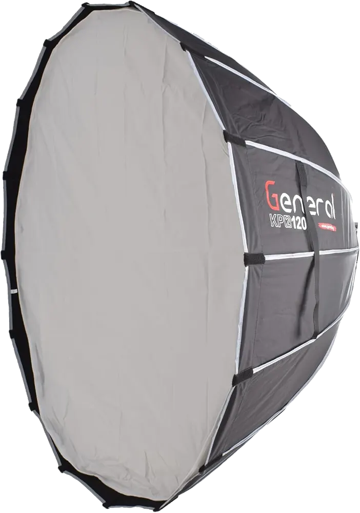Parabolic General Softbox, 120cm, Comes with Grid to Direct Light, Easy to Open and Set Up, KP2