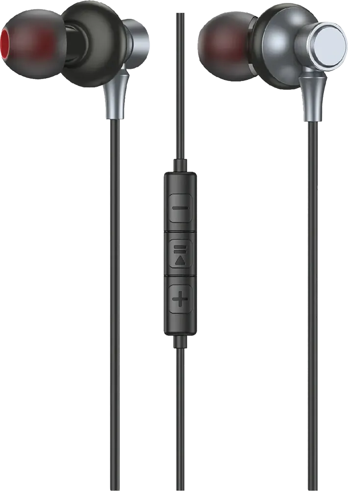 Momo Wired Earphone, Type-C, Black, MO-022203