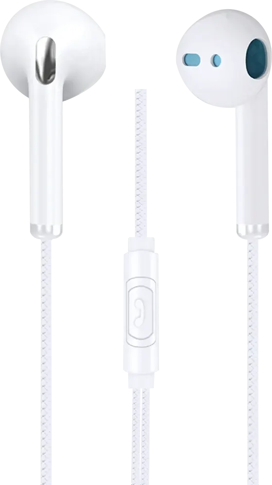 Momo Wired Earphone, 3.5mm, White, MO-022208