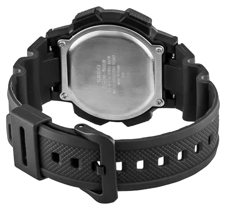 Casio Men's Digital Watch, Black Dial, Black Resin Band, AE1000W-1BVDF