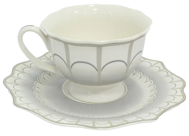 طقم صيني للسفره كينج ، 111 قطعة ، ابيض ، YY-08