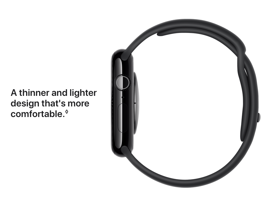 ساعة ابل الذكية سيريس 10، شاشة OLED حجم 46 ملم ، تدعم GPS ، مقاومة للماء IP6X ، هيكل من الألومنيوم ، أسود ، A2999