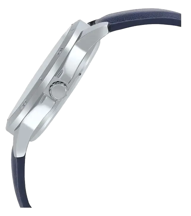 Casio Women's Watch, Blue Dial, Analogs, Blue Leather Strap, LTP-V004L-2BUDF