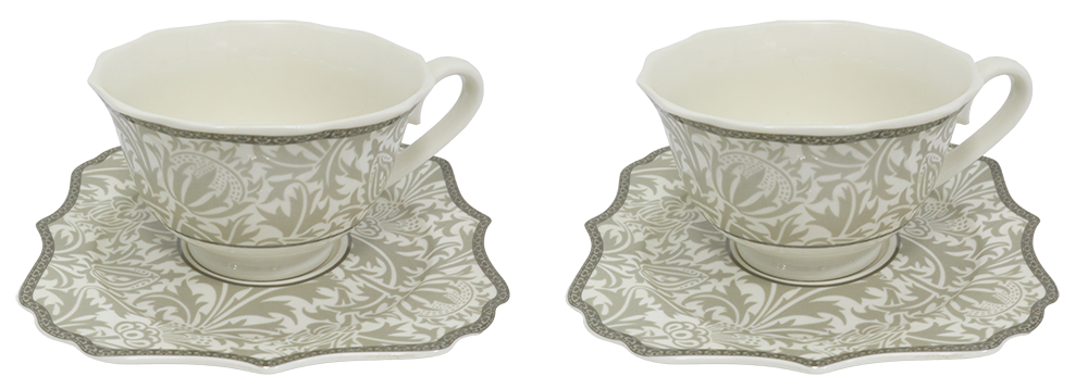 طقم صيني كينج مربع ، ابيض في جراي ، 111 قطعة ، LM-06 + مروحة استاند تورنيدو، 16 بوصة، أسود ، TSF-16W