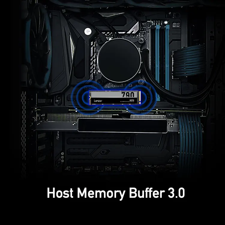 هارد ديسك داخلي ssd ليكسار NQ790، سعة 1 تيرابايت، وحدة m.2 2280، واجهة PCIe 4.0 مع NVMe، موديل LNM790X001T-RNNNG