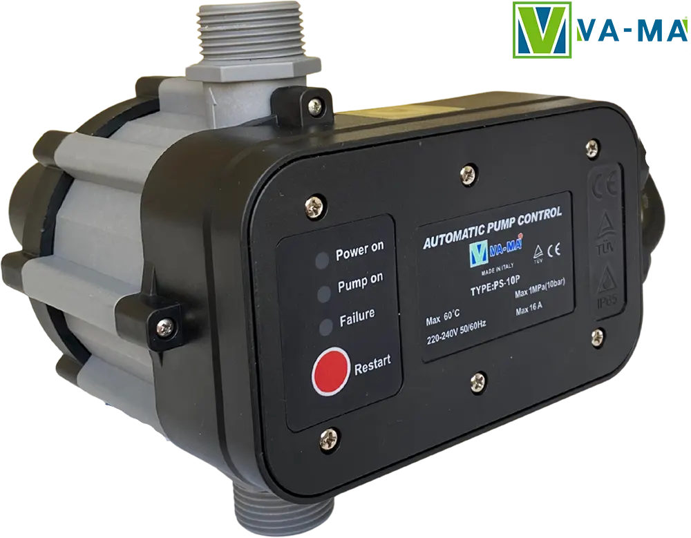 Vama Italian Automatic water motor Flomac , 10 bar, IP 65 protection level, model PS-10P
