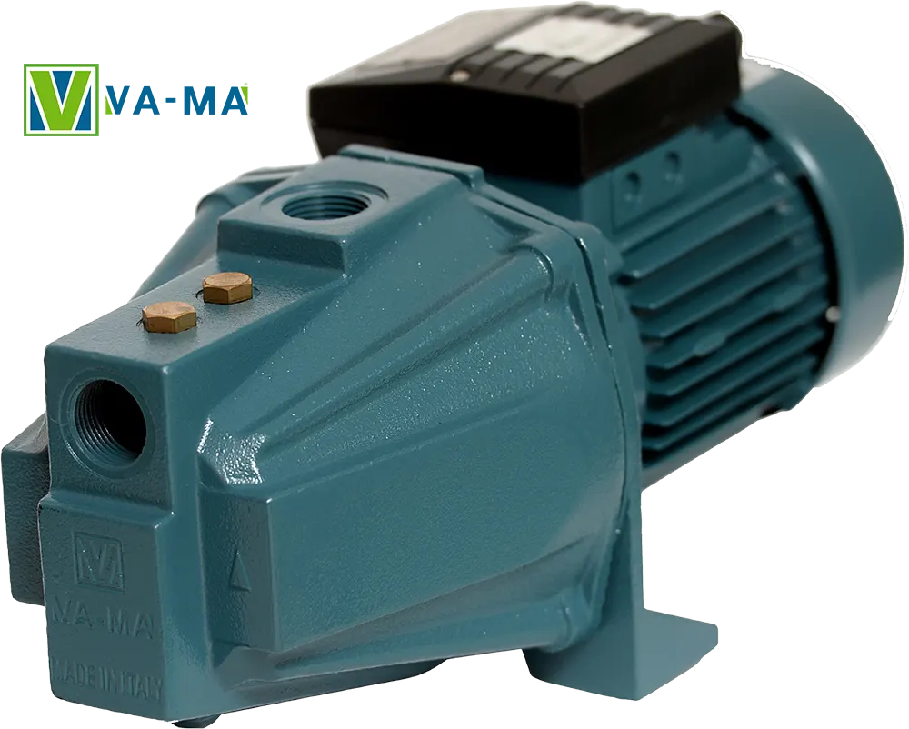 Italian Vama water motor, 1 HP, self-priming, flow rate 53 liters per minute, maximum lift 56 meters, JET100TR