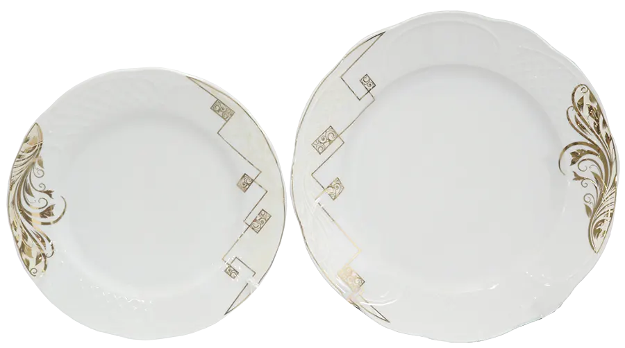 طقم صيني سفره ريسمندور ، 112قطعة ،  ورود جوميترك