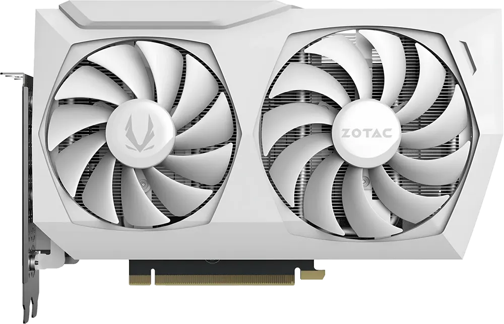 كارت شاشة زوتاك للألعاب جيفورس RTX 5060 توين إيدج أو سي إصدار أبيض، ذاكرة 8 جيجابايت GDDR7،  ZT-B50600Q-10M