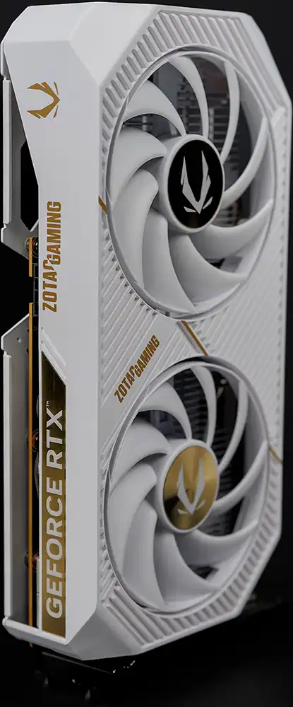 كارت شاشة زوتاك للألعاب جيفورس RTX 5060 توين إيدج أو سي إصدار أبيض، ذاكرة 8 جيجابايت GDDR7،  ZT-B50600Q-10M