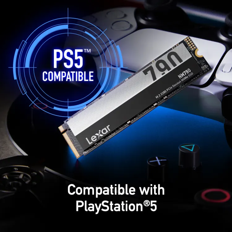 هارد ديسك داخلي ssd ليكسار NQ790، سعة 2 تيرابايت، وحدة m.2 2280، واجهة PCIe 4.0 مع NVMe، موديل LNM790X002T-RNNNG