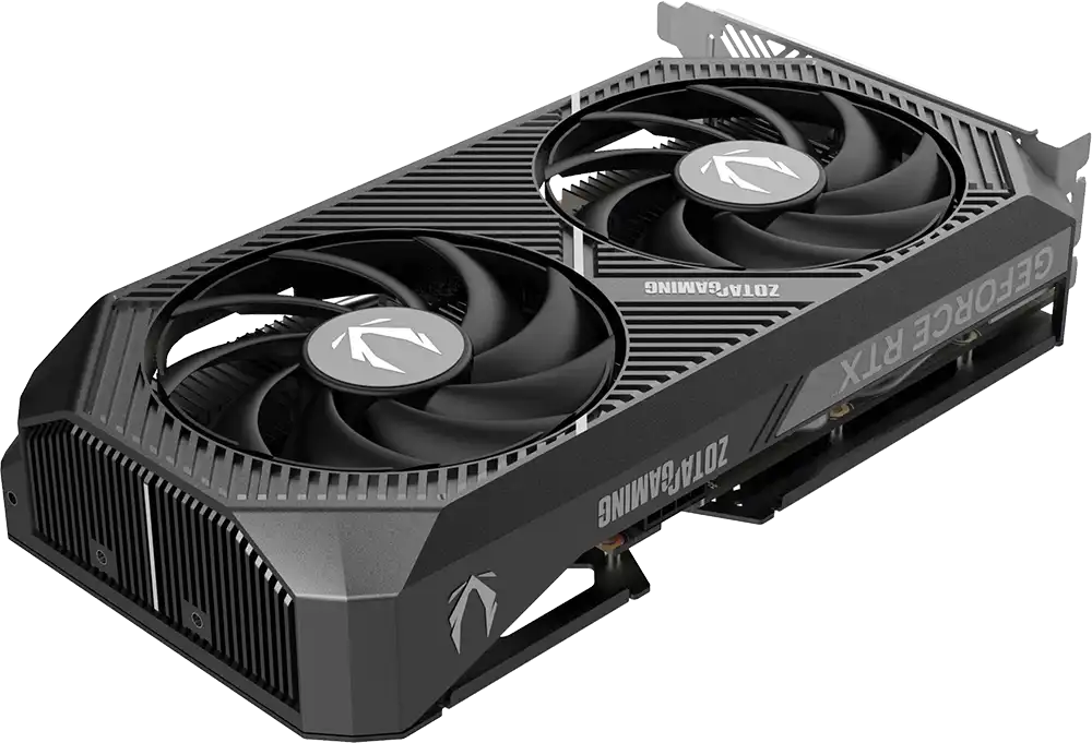 كارت شاشة زوتاك للألعاب جيفورس RTX 5050 توين إيدج ، ذاكرة 8 جيجابايت GDDR6، اسود،ZT-B50500E-10M