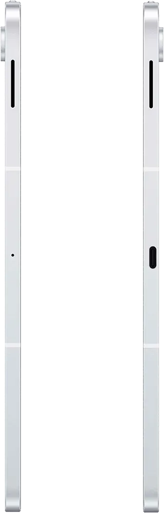 تابلت سامسونج جلاكسي اس 10 اف إي بلس، شاشة 13.1 بوصة، ذاكرة داخلية 256 جيجابايت، رامات 12 جيجابايت، شبكة الجيل الخامس، فضي