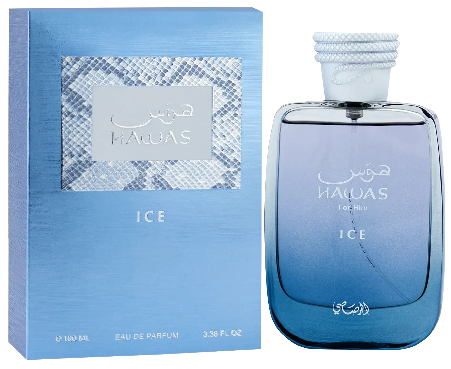 عطر هوس ايس من رصاصي للرجال او دي برفان ، 100 مل