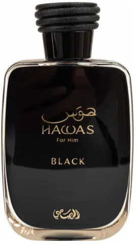 عطر هوس بلاك من رصاصي للرجال او دي برفان ، 100 مل