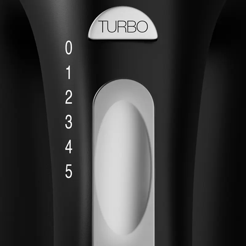 Mienta Hand Mixer, 500W, 5 Speeds, Black, HM13729A