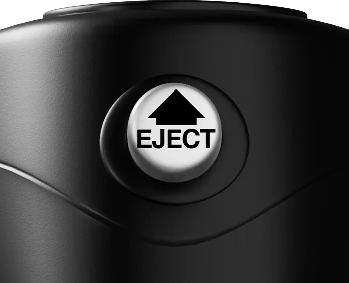 Mienta Hand Mixer, 500W, 5 Speeds, Black, HM13729A