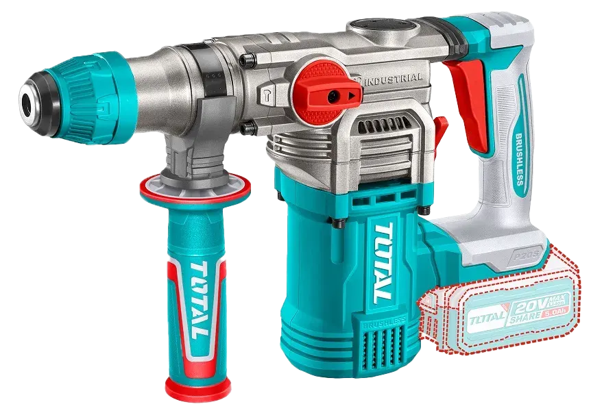 هليتي بطارية توتال تولز ، 28 ملي ، مع 2 بطارية 5 امبير ، وشاحن ، TRHLI202885