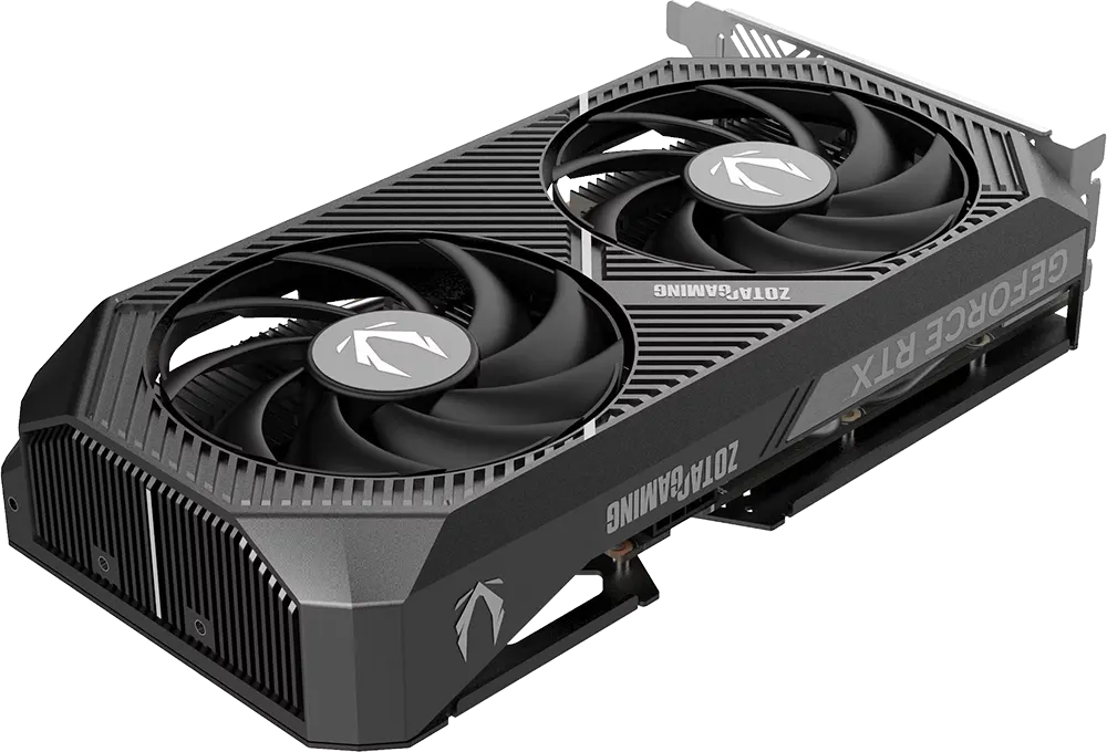 كارت شاشة زوتاك للألعاب جيفورس RTX 5050 توين إيدج او سي، ذاكرة 8 جيجابايت GDDR6، اسود،ZT-B50500H-10M