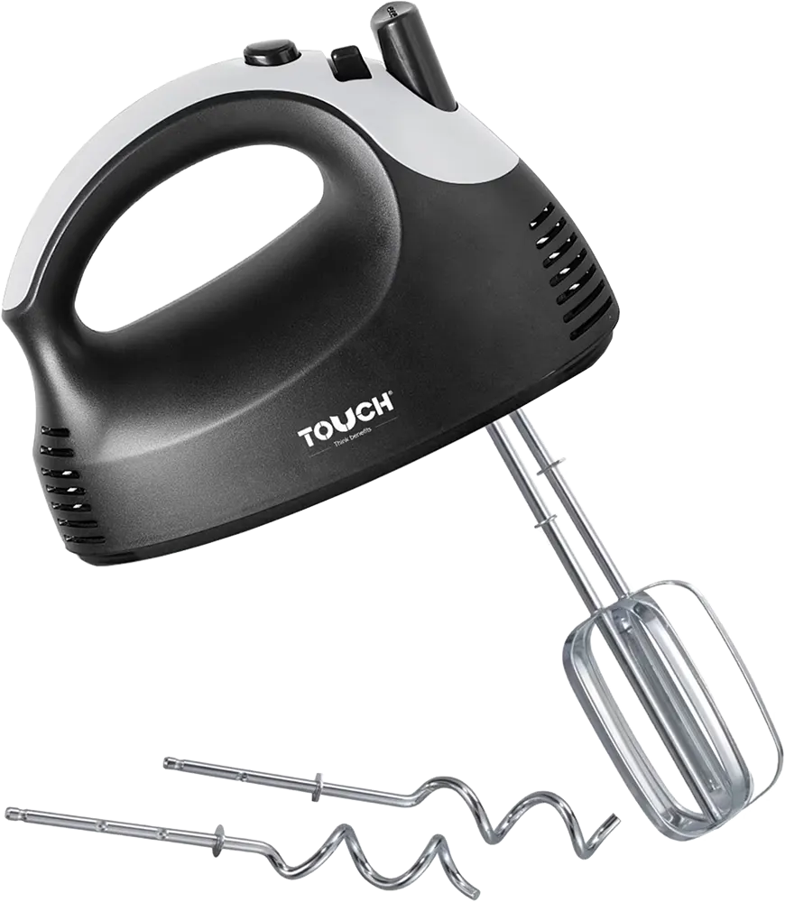 Touch ElZenouki Egg Beater, 300 Watt, 5 Speeds, Black, 40580