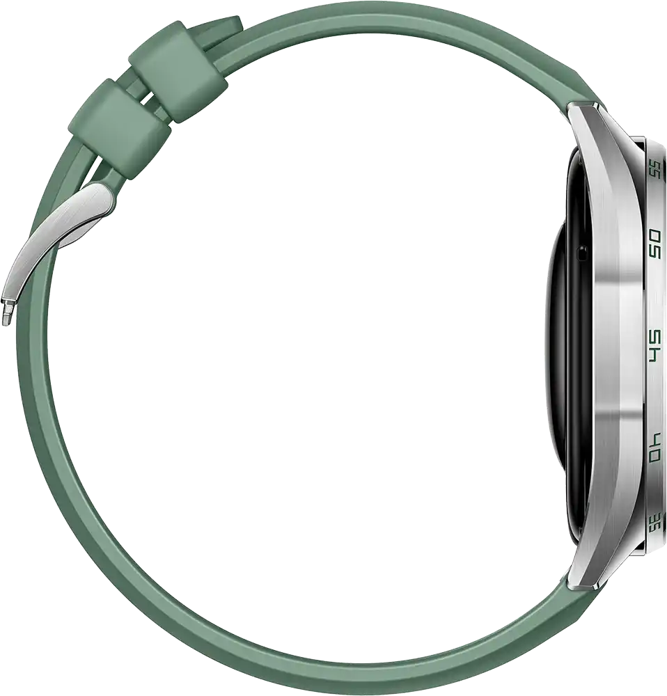 ساعة سمارت هواوي GT6 حجم (46 مم)، شاشة AMOLED مقاس 1.47 بوصة، حزام منسوج مركب، مقاومة للماء ، أخضر