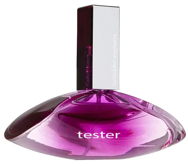 عطر يوفوريا فوربيدن من كالفين كلاين للنساء او دي برفان، 100 مل (تستر)