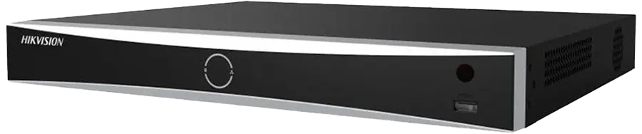 Hikvision Network Video Recorder, 16 Channel, 2 USB Ports, 2 SATA Ports, Black, DS-7616NXI-K2-16P(D)