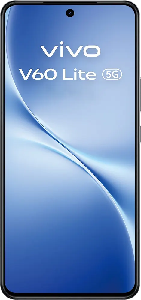موبايل فيفو V60 لايت ثنائي الشريحة، ذاكرة 256 جيجابايت، رامات 12 جيجابايت، شبكة الجيل الخامس، أسود