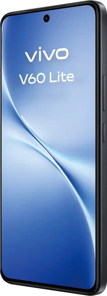 موبايل فيفو V60 لايت ثنائي الشريحة، ذاكرة 256 جيجابايت، رامات 8 جيجابايت، شبكة الجيل الرابع إل تي اي، أسود