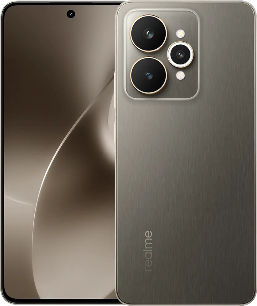 موبايل ريلمي 15 ثنائي الشريحة، ذاكرة 256 جيجابايت، رامات 12 جيجابايت، شبكة الجيل الخامس، رمادي تيتانيوم