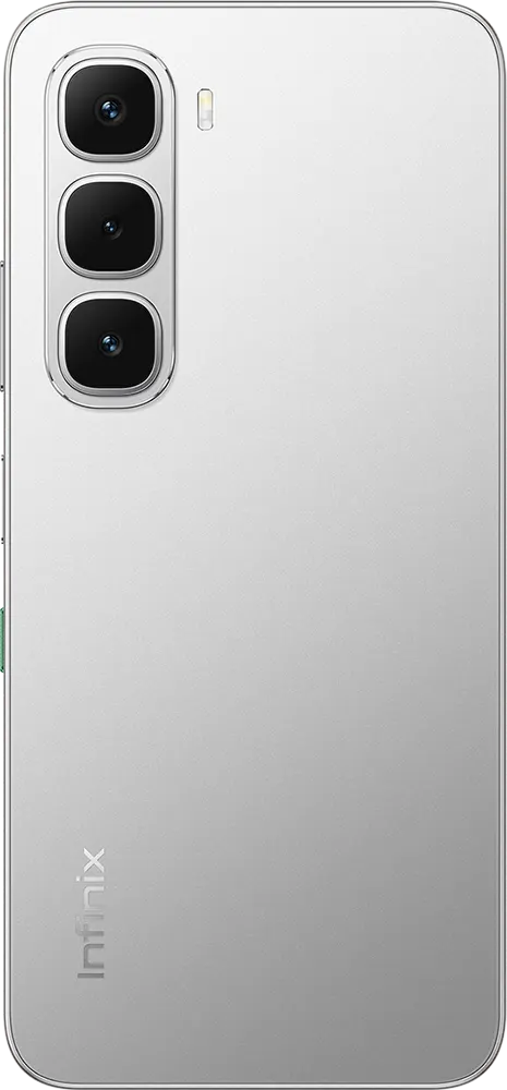 Infinix Hot 60i Dual SIM Mobile, 128GB Internal Memory, 6GB RAM, 4G LTE, Titanium Silver