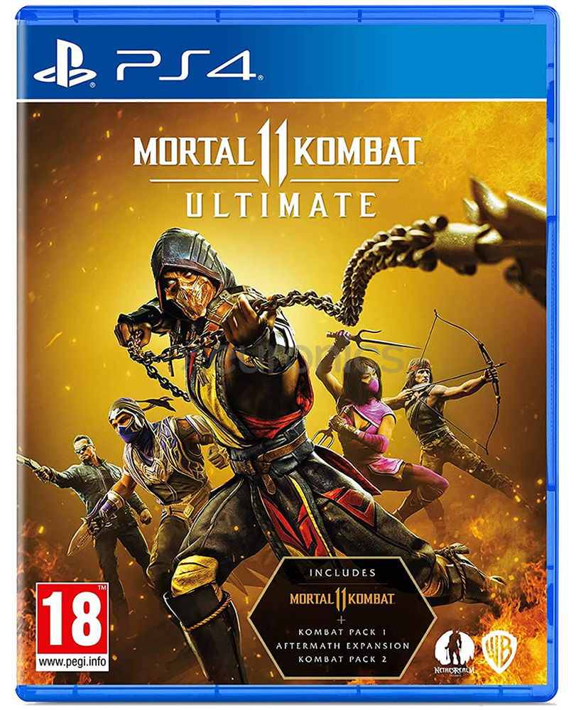 Mortal Kombat 11 Ultimate Edition DVD For PlayStation 4