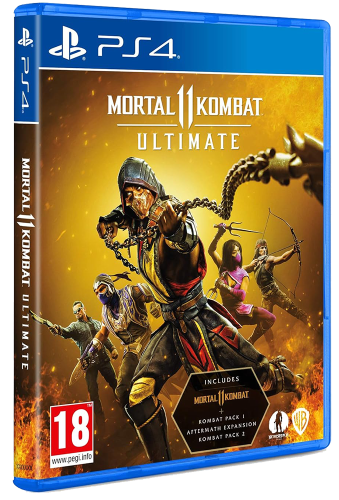 Mortal Kombat 11 Ultimate Edition DVD For PlayStation 4